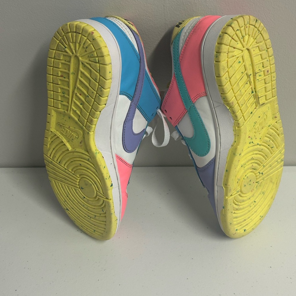 Nike Kids Sneakers - Pink, Blue, Purple, White - Picture 10 of 10